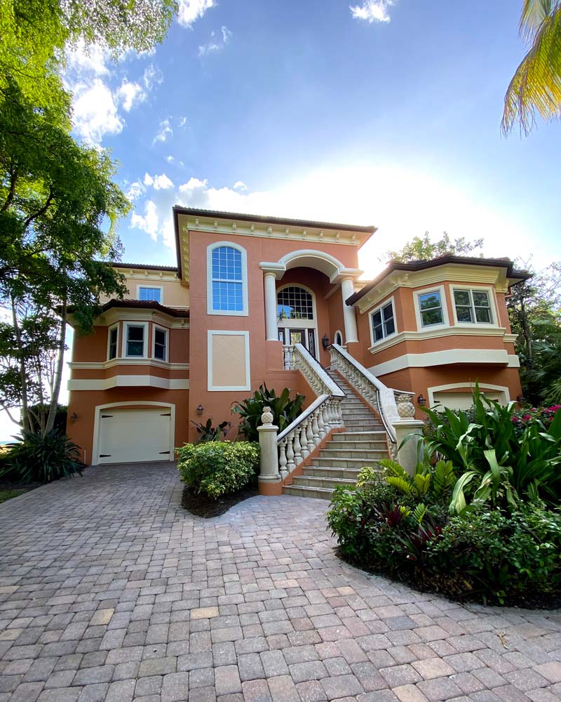 Exterior Painted House